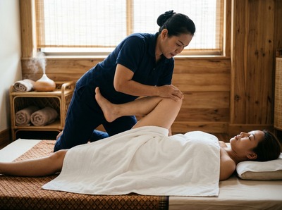 Thai Massage for Police Officers