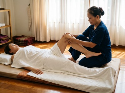 Thai Massage for Waiters & Hospitality Staff