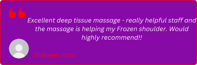 Shaheen — Glasgow Thai Massage client testimonial
